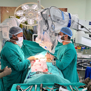 Microscopic lumbar minimally invasive spine surgeries like discectomies and decompressio